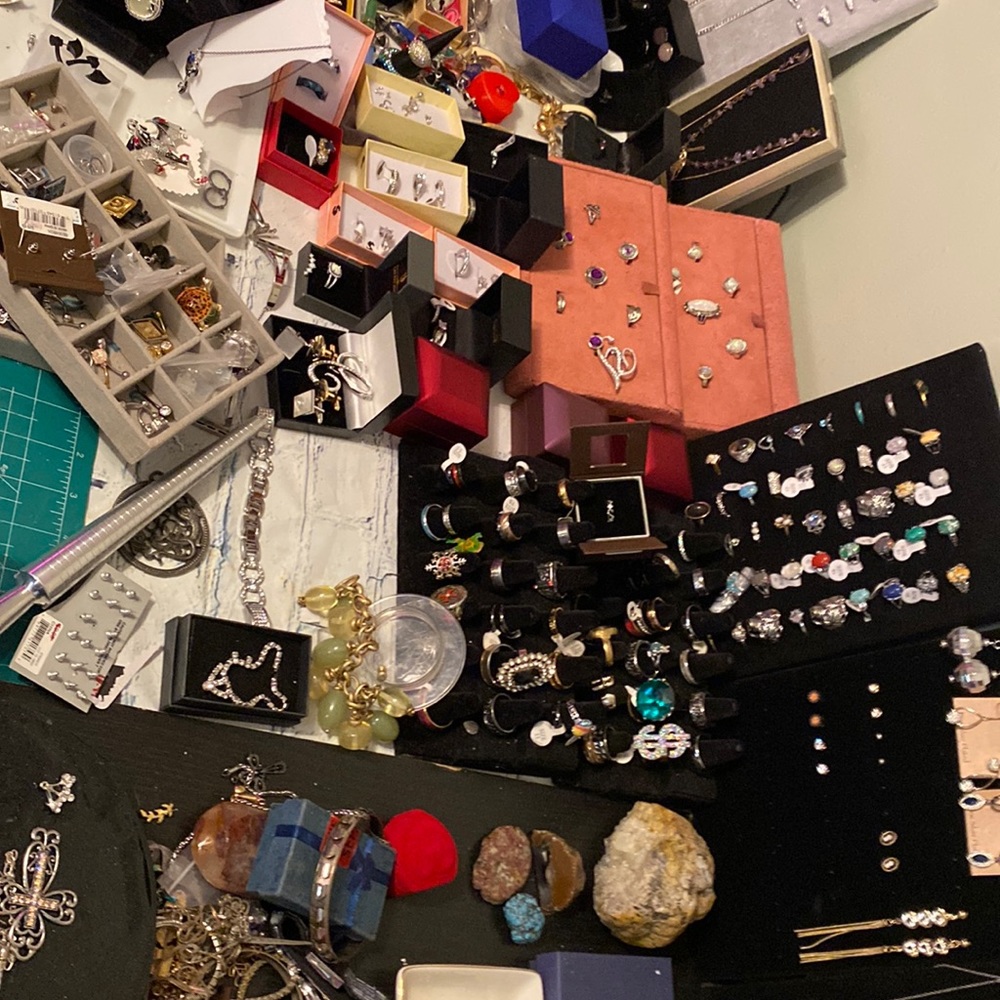 Assorted jewelry. Sterling Silver/stainless - $10 Starts -